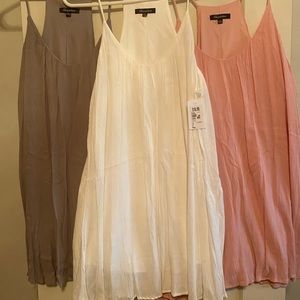 Mini sundresses with pockets